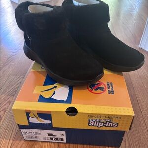 Skechers Black On-The-Go Joy Boots 6.5